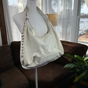 Badgley Mischka Shoulder Bag - White